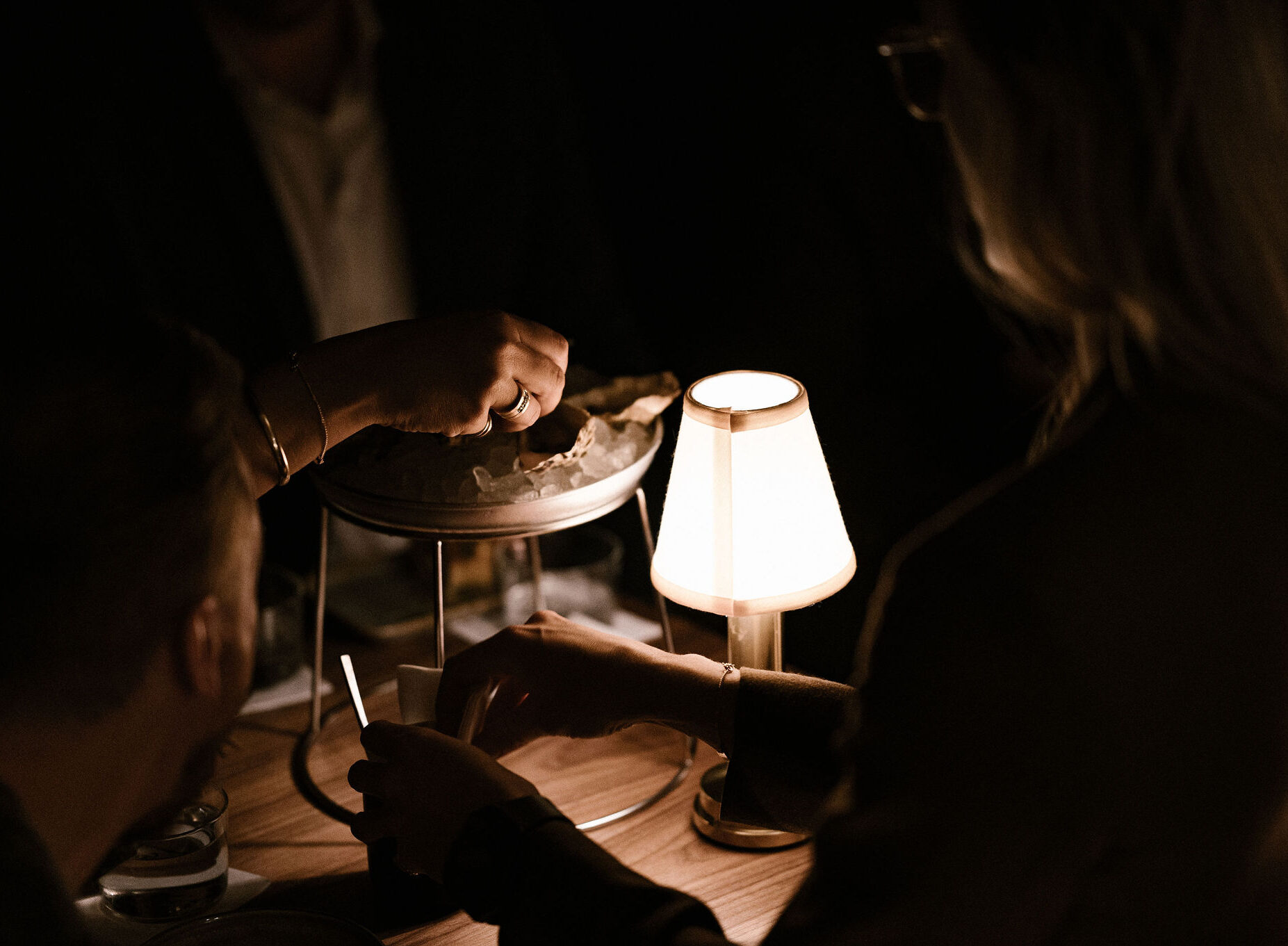 Oysters and Champagne