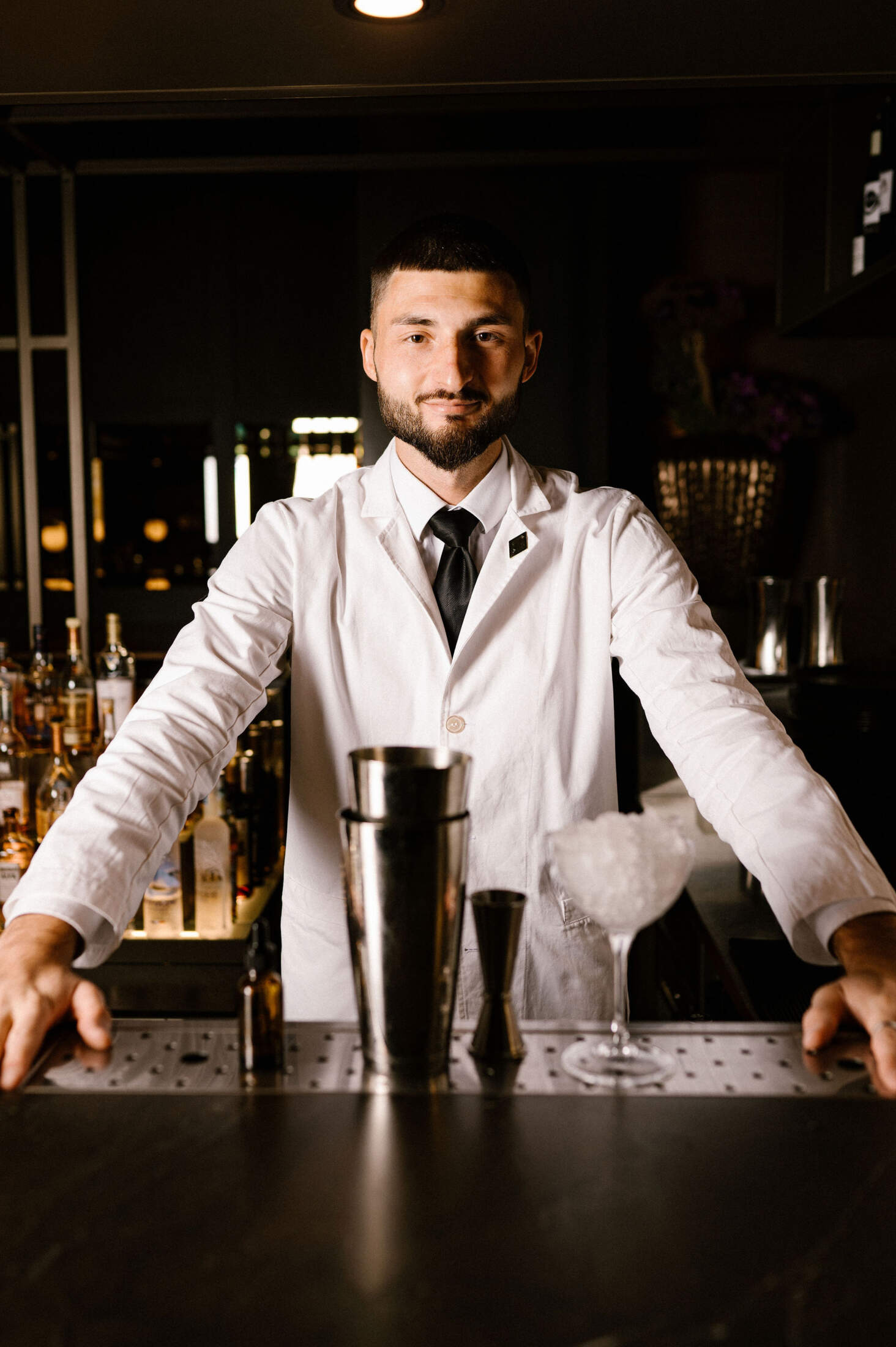 Anton Riasnyi Head Bartender Founders Bar Maastricht