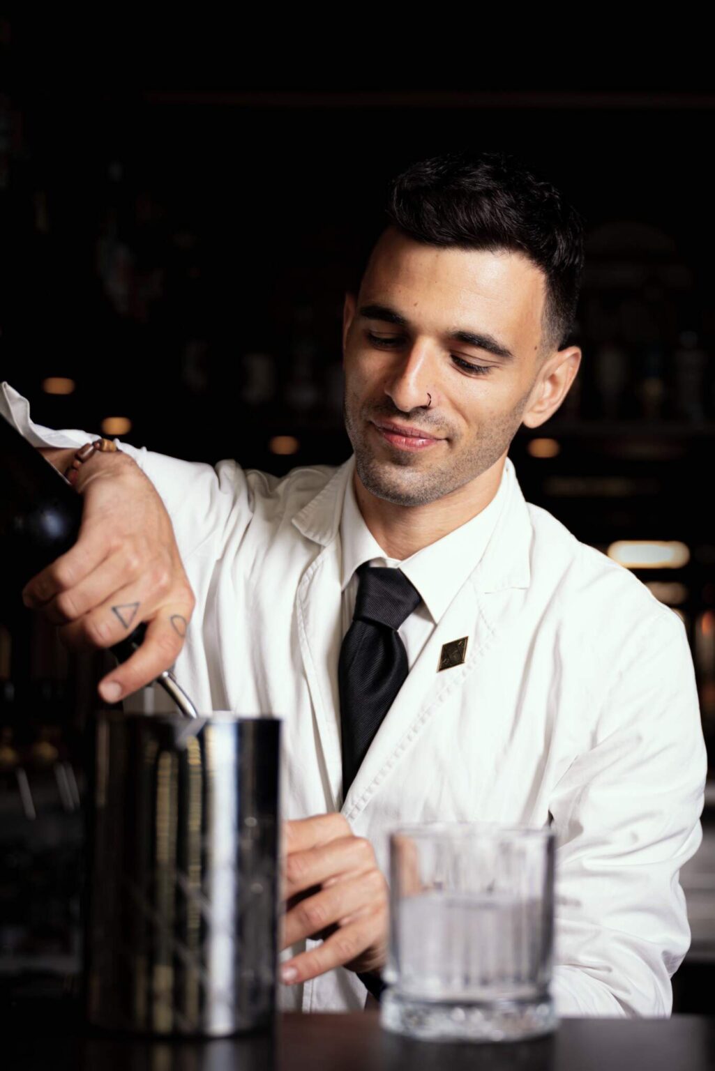 Spyros, Head Bartender bij Founders Bar