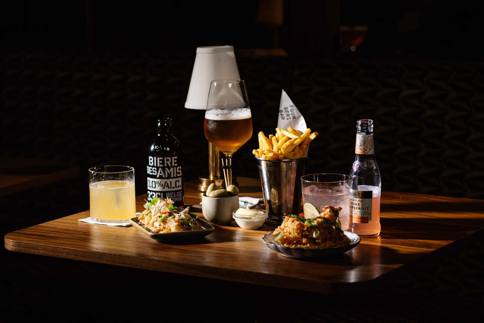 Bar Drinks and Snacks Founders Bar